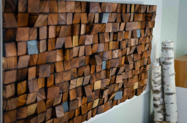 Brown Wood Wall Panel Art Natural Pine 2 Desert Wood UAE