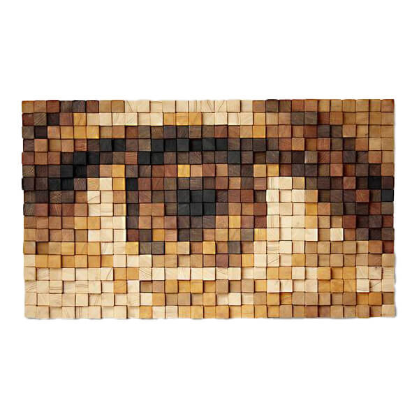 Eye Wood Panel Art Desert Wood UAE